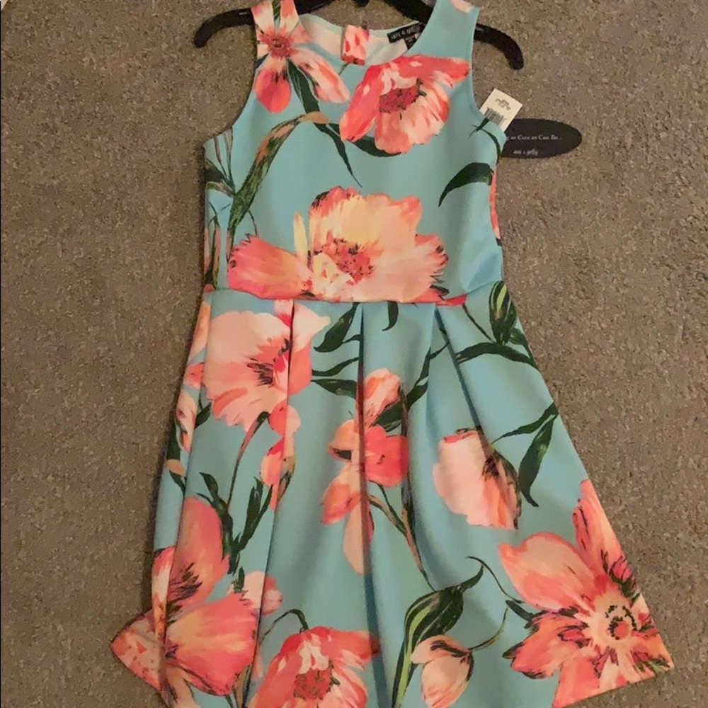ava&yelly floral print dress